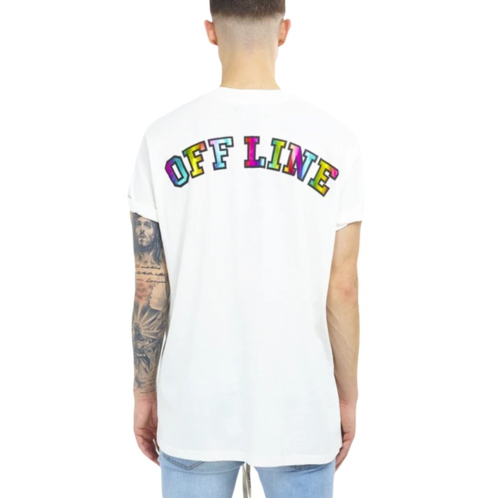 NIGHT ADDICT ‘OFFLINE' BACK PRINT TEE